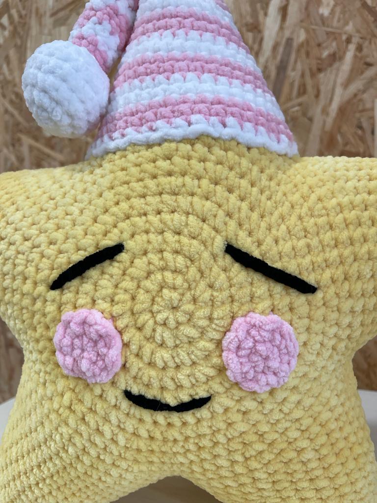 Estrela Dorminhoca Rosa