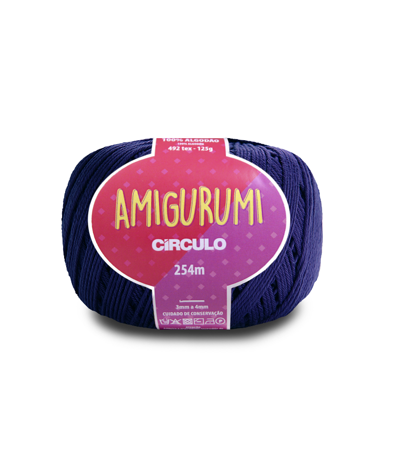 Amigurumi Anil Profundo - 2856