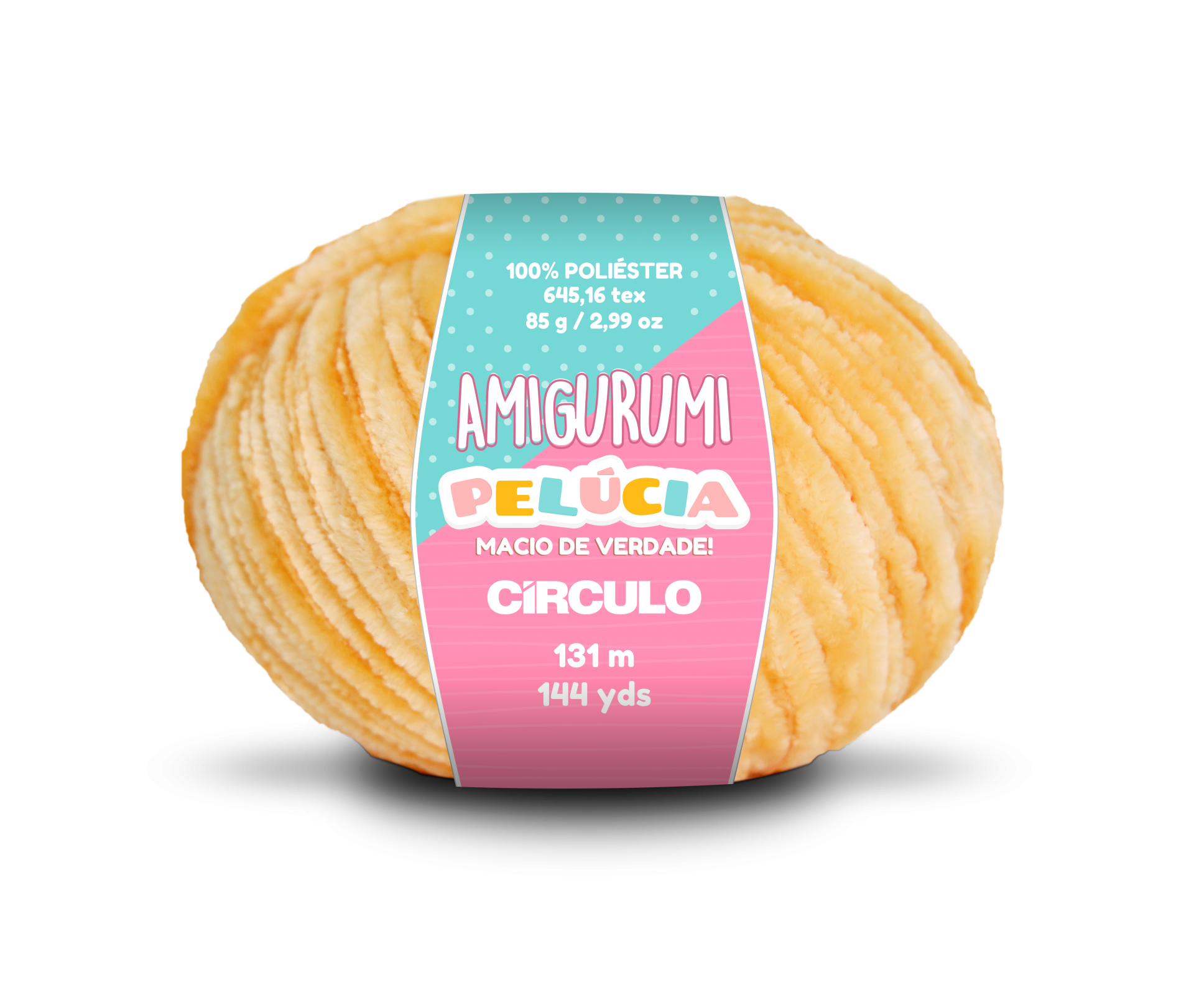 Amigurumi Pelúcia Mostarda - 7030