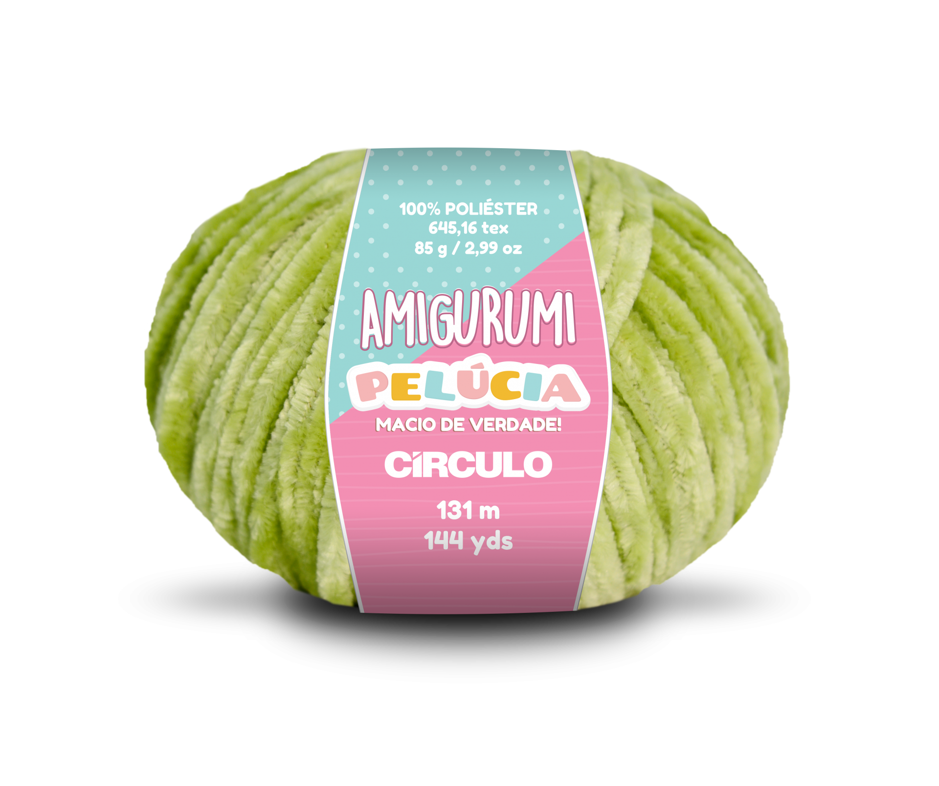 Amigurumi Pelúcia Pistache - 5800
