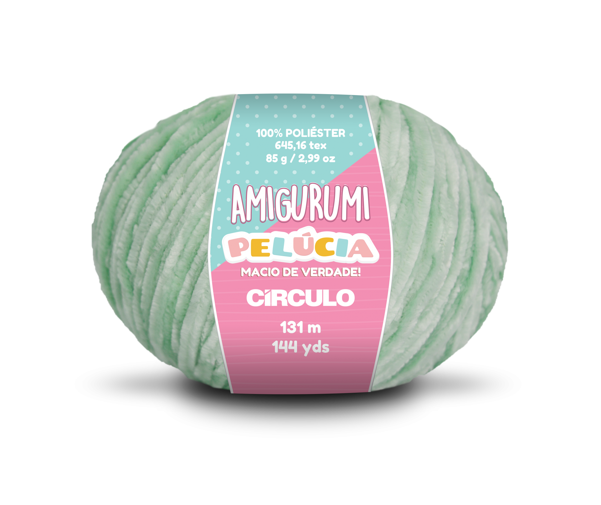 Amigurumi Pelúcia Neo Mint - 5743