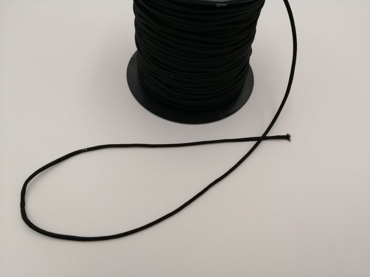 Elástico Rolinho Preto