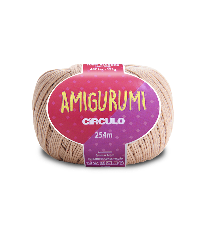 Amigurumi Amêndoa - 7650