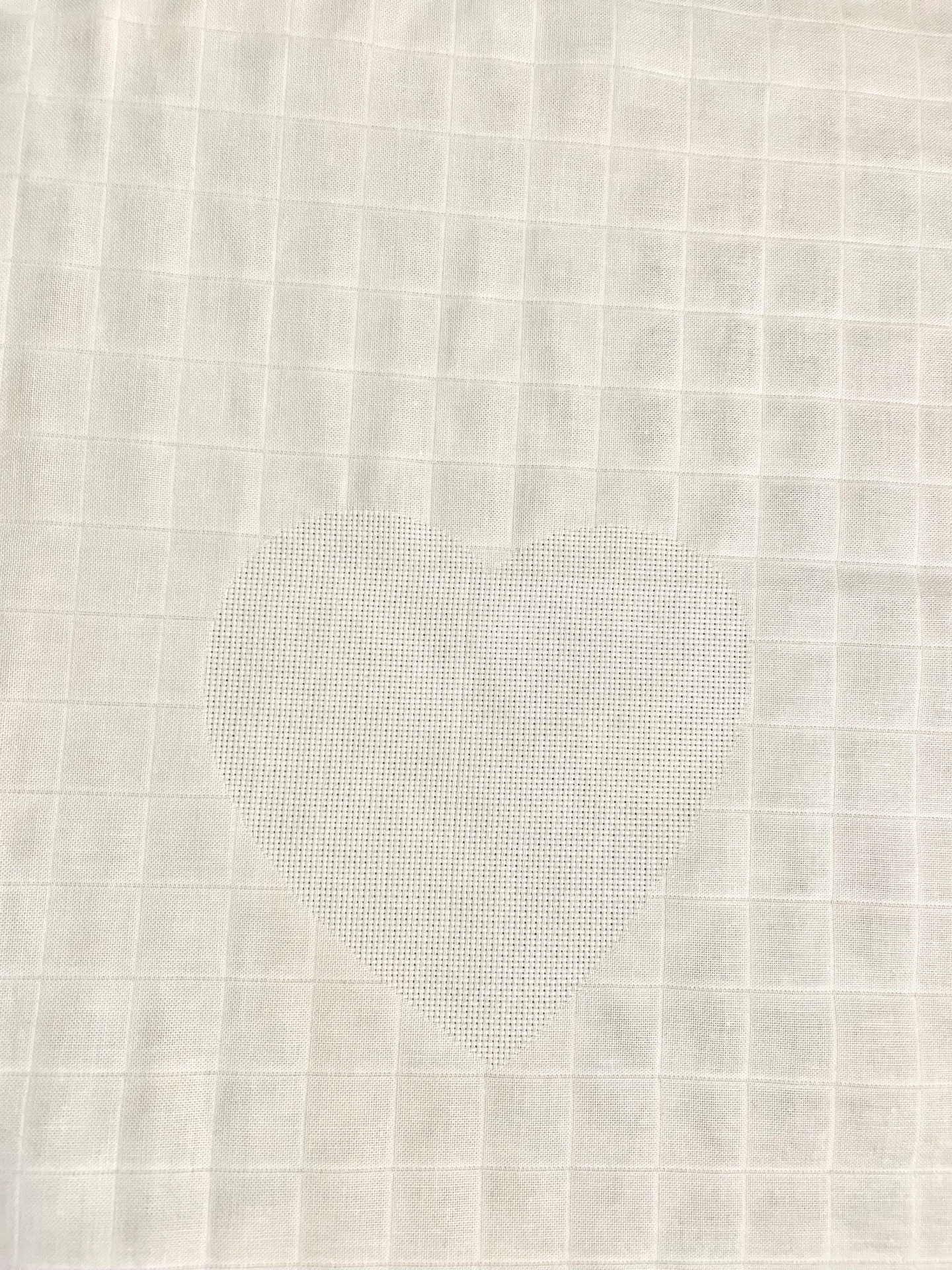 Fralda de Bebé Coração