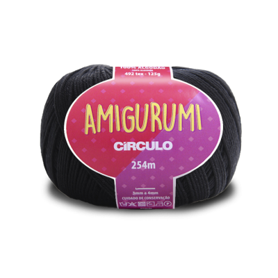 Amigurumi Preto - 8990