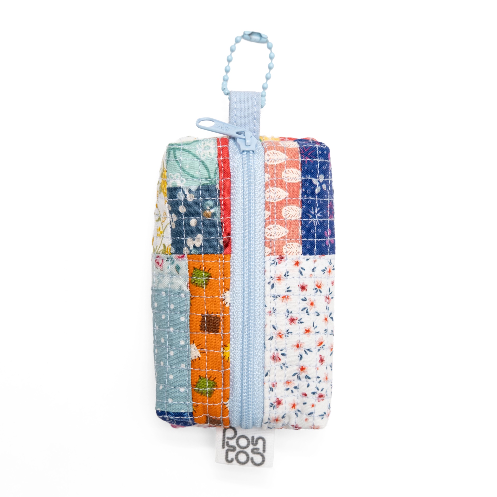 Bolsa Bloco Minipatchwork Azul claro Bolsa Bloco Minipatchwork Azul claro