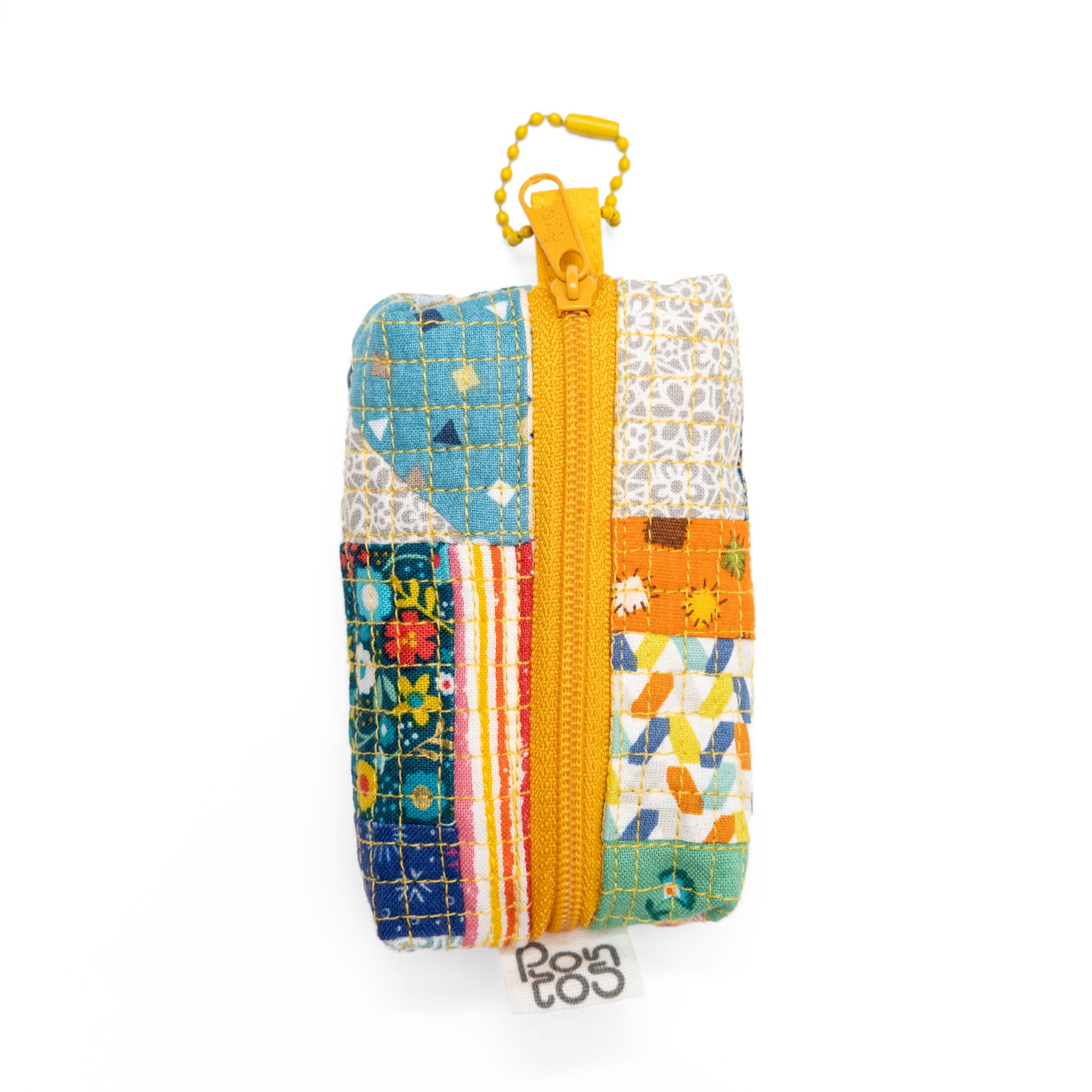 Bolsa Bloco Minipatchwork Amarelo torrado Bolsa Bloco Minipatchwork Amarelo torrado