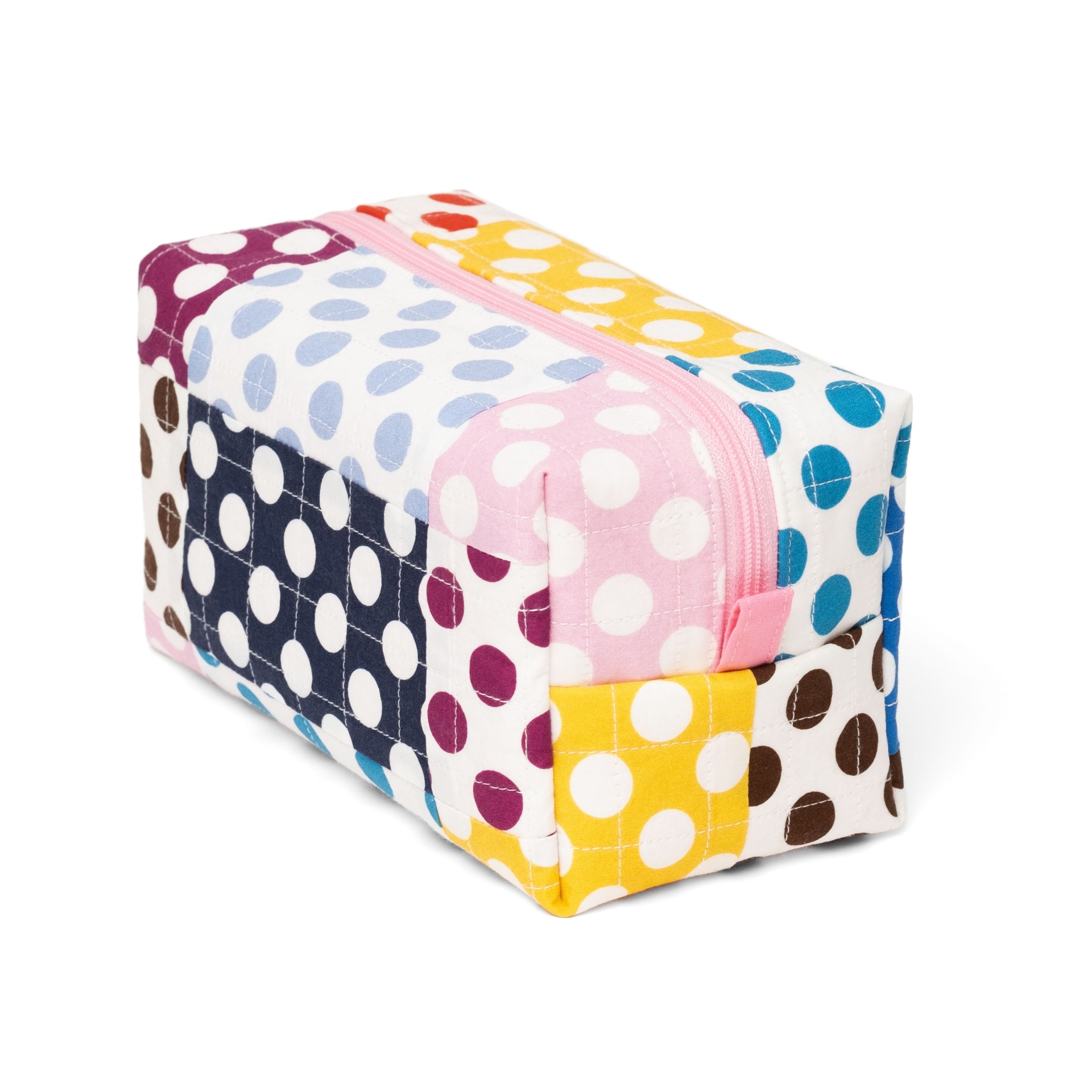 Necessaire M Bolinhas Rosa Necessaire M Bolinhas Rosa