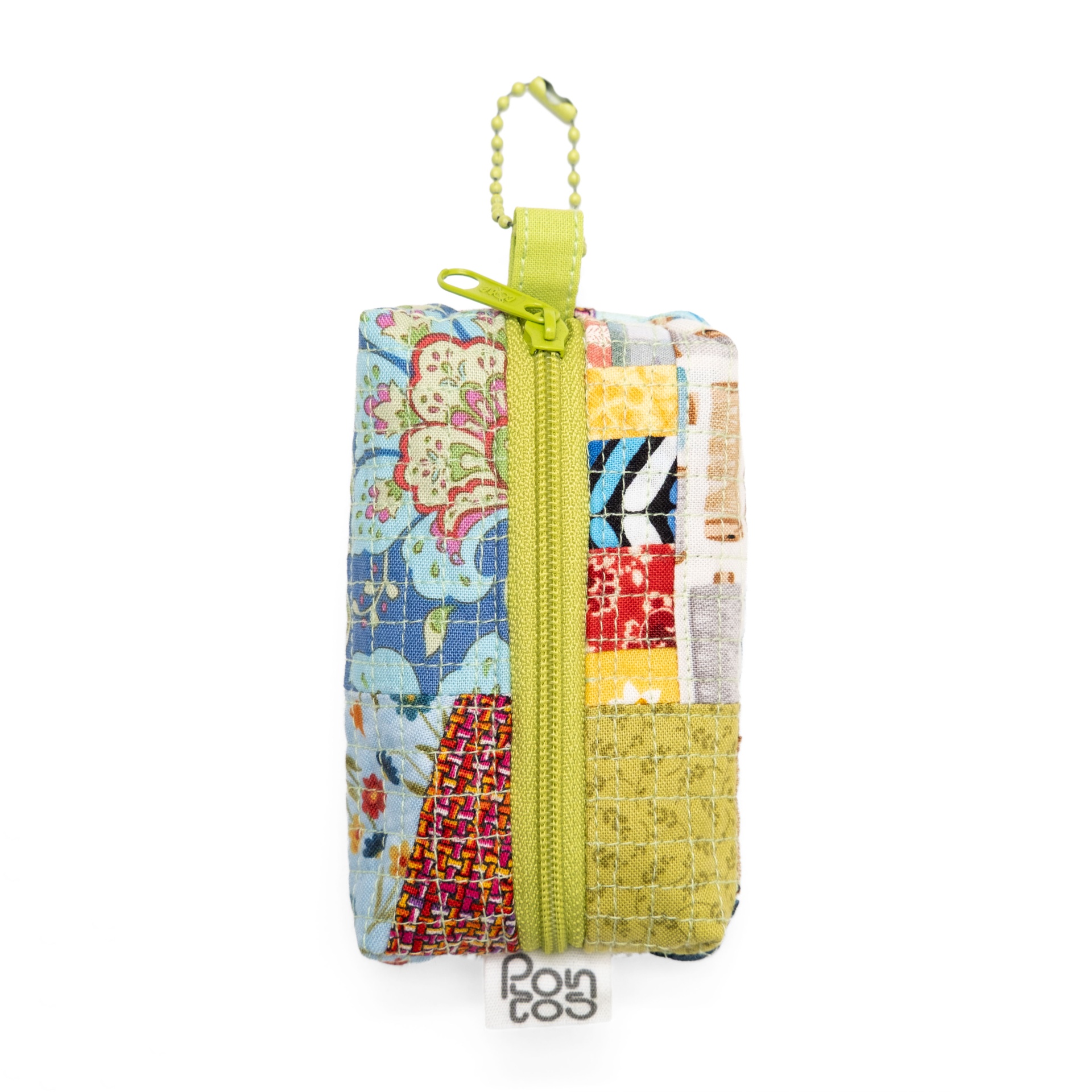 Bolsa Bloco Minipatchwork Verde-lima Bolsa Bloco Minipatchwork Verde-lima