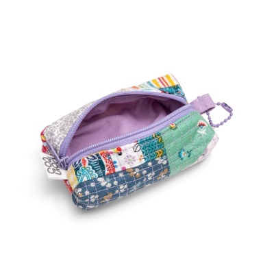Bolsa Bloco Minipatchwork Lilás