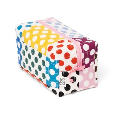 Necessaire M Bolinhas Rosa