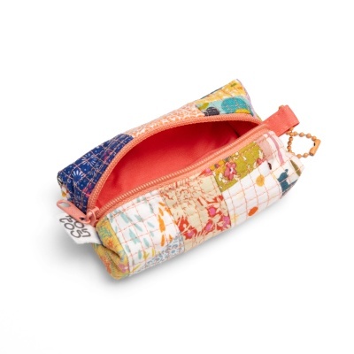 Bolsa Bloco Minipatchwork Salmão