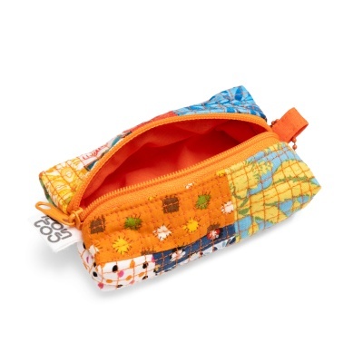 Bolsa Bloco Minipatchwork Laranja