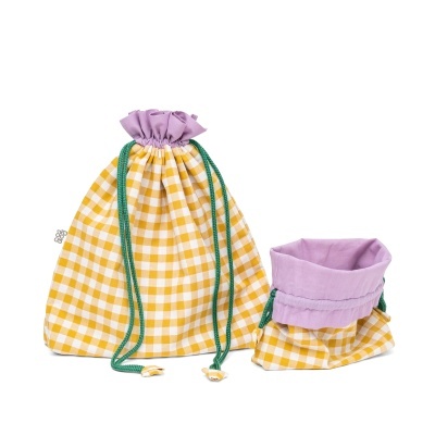 Saco Organizador Amarelo