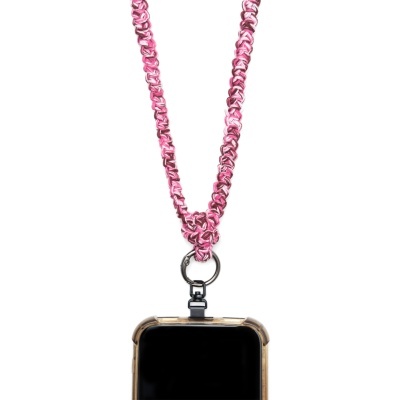 Lanyard Mesclado Rosa