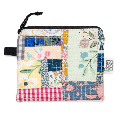 Porta-moedas MiniPatchwork Preto
