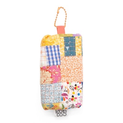 Bolsa Bloco Minipatchwork Salmão