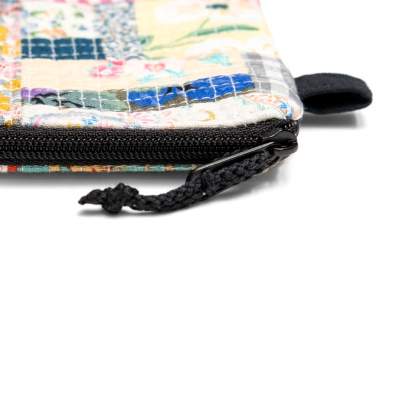 Porta-moedas MiniPatchwork Preto