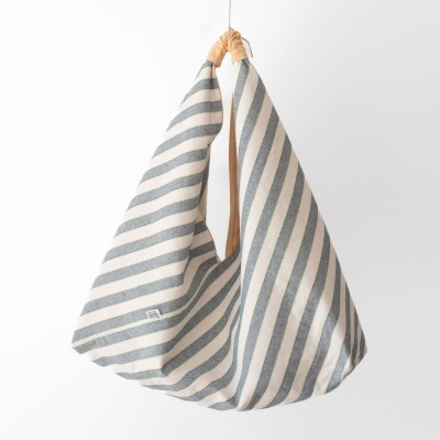 Mala Origami Riscas Azuis