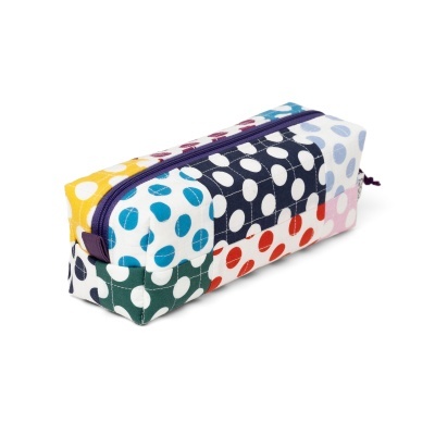 Estojo Box Bolinhas Roxo