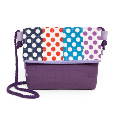 Mala Dobra Bolinhas e Roxo