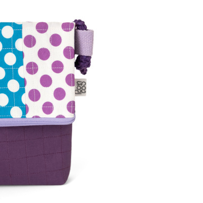 Mala Dobra Bolinhas e Roxo