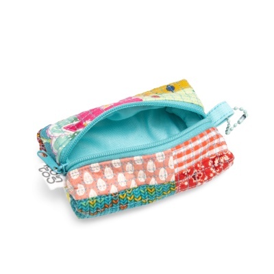 Bolsa Bloco Minipatchwork Verde-água
