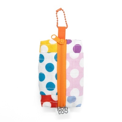 Bolsa Bloco Bolinhas Laranja