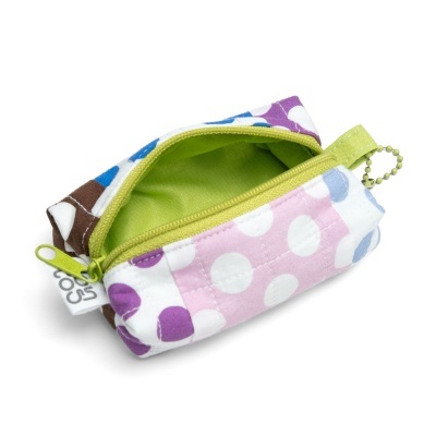Bolsa Bloco Bolinhas Verde-lima