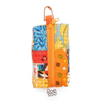 Bolsa Bloco Minipatchwork Laranja