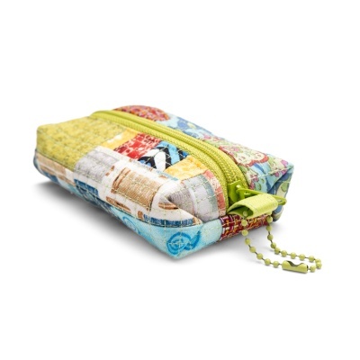 Bolsa Bloco Minipatchwork Verde-lima