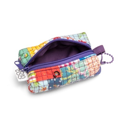 Bolsa Bloco Minipatchwork Roxo