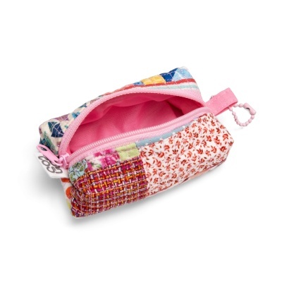 Bolsa Bloco Minipatchwork Rosa