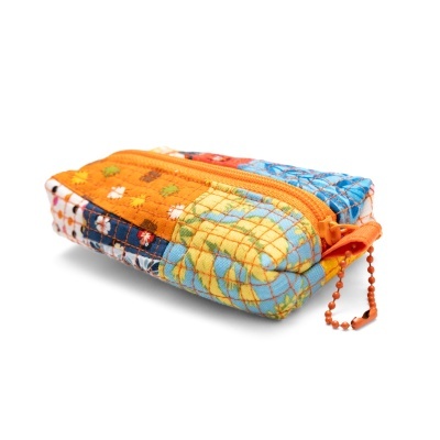 Bolsa Bloco Minipatchwork Laranja