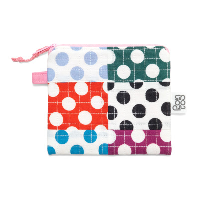 Porta-moedas Bolinhas Rosa