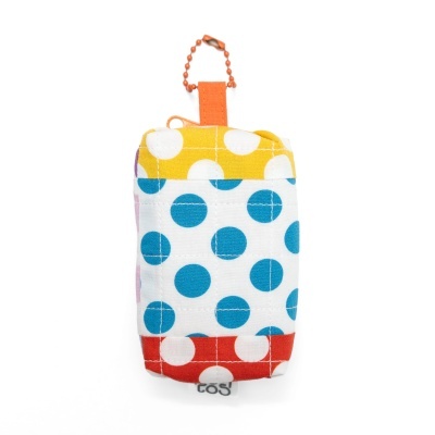Bolsa Bloco Bolinhas Laranja