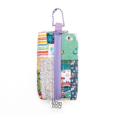 Bolsa Bloco Minipatchwork Lilás
