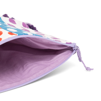 Mala Dobra Bolinhas e Roxo