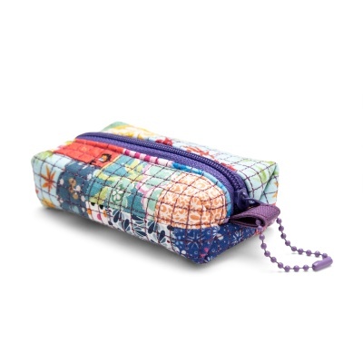 Bolsa Bloco Minipatchwork Roxo