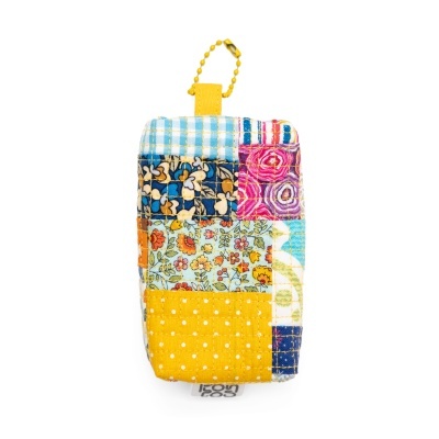 Bolsa Bloco Minipatchwork Amarelo torrado