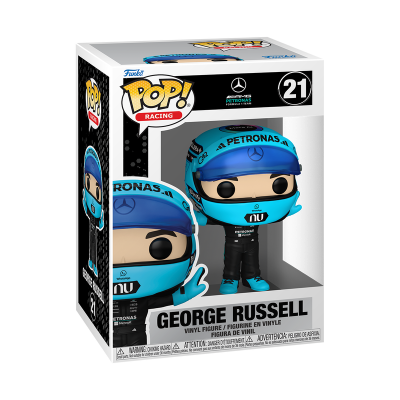 *PRÉ-RESERVA* Funko POP! Racing Mercedes AMG Petronas F1 Team George Russell #21