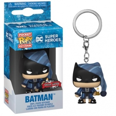Funko POP! Keychain DC Batman Holiday