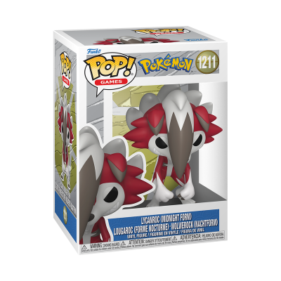 *PRÉ-RESERVA* Funko POP! Pokémon Lycanroc (Midnight Form) #1211