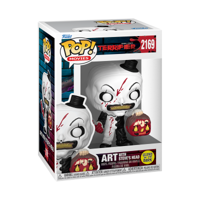 *PRÉ-RESERVA* Funko POP! Terrifier Art with Steve's Head GITD #2169