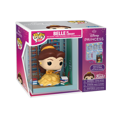 *PRÉ-RESERVA* Funko POP! Nooks Disney Princess Belle in Library