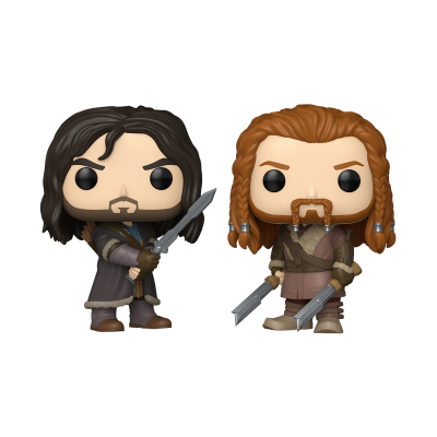 *PRÉ-RESERVA* Funko POP! The Hobbit Kili The Dwarf & Fili The Dwarf 2 Pack