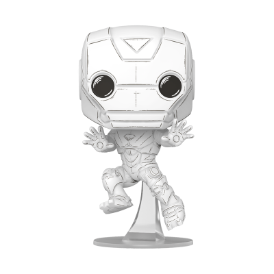 *PRÉ-RESERVA* Funko POP! Marvel Sketched Iron Man #1572