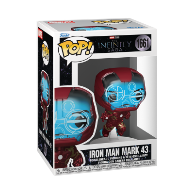 *PRÉ-RESERVA* Funko POP! Marvel The Infinity Saga Iron Man Mark 43 #1661