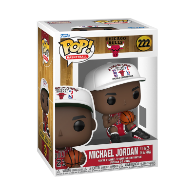 *PRÉ-RESERVA* Funko POP! NBA Chicago Bulls Michael Jordan 3 Times in a Row #222