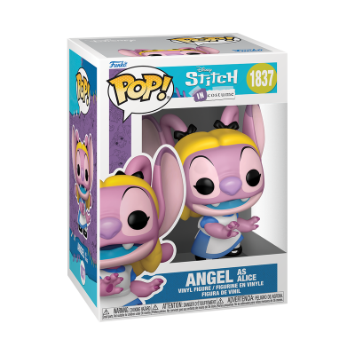*PRÉ-RESERVA* Funko POP! Disney Stitch In Costume Angel As Alice #1837